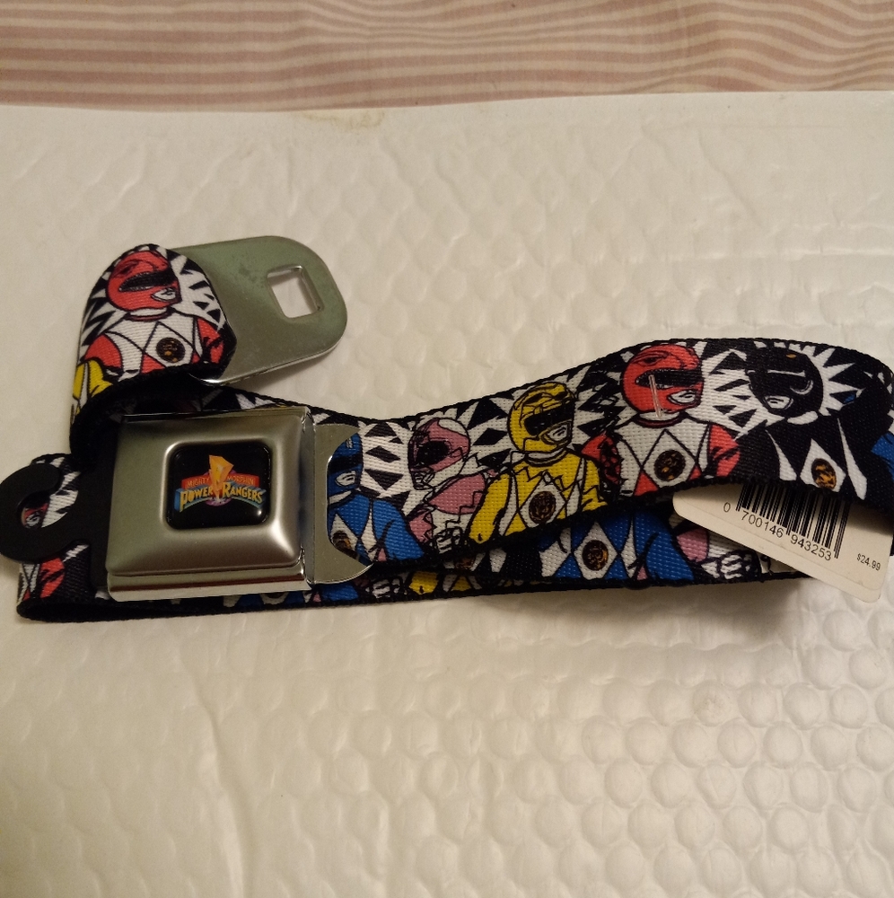 Power Rangers Buckle Belt